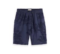 Scotch & Soda Jacquard Towelling Shorts Navy Blue Taglia: S | Outlet | Uomo | Blu