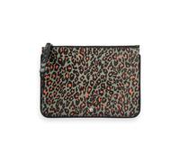 Scotch & Soda Large Leather Pouch Creatures Of The Night Field Green Taglia: OS | Outlet | Donna | Nero