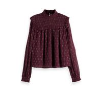 Scotch & Soda Lurex Smock Top Dark Grape Taglia: 34 | Cappotti Outlet | Donna | Viola