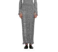 Scotch & Soda Maxi Ribbed Knitted Skirt Gonna, Black 001, S da Donna