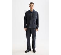 Scotch & Soda Melange Cotton-blend Nylon-trimmed Army Overshirt Grey Melan Taglia: M | Giacche militari Outlet | Uomo | Verde