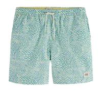 Scotch & Soda Mid Length Swimshort, Pantaloncini, Uomo, Luna Ditsy Green AOP, S