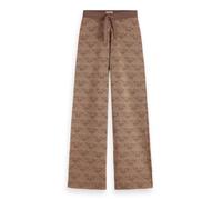 Scotch & Soda Monogram Jacquard Knitted Trousers, Boxer Bambino da Donna, Desert Sand 281,