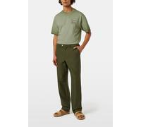Scotch & Soda Otis - Linen-blend Chino Army Melange Taglia: 29 | Pantaloni chino Outlet | Uomo | Verde