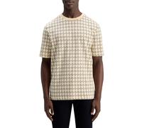 Scotch & Soda Regular Fit Mini All Over Print T-shirt Parchment Geo Flower Taglia: S | T-shirt stampate Outlet | Uomo | Bianco