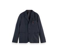 Scotch & Soda Relaxed 3-button Wool-blend Pinstripe Blazer Charcoal Stripe Taglia: XXL | Blazers Outlet | Uomo | Nero