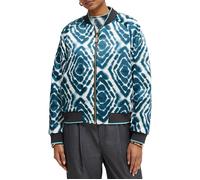Scotch & Soda Reversible Bomber Jacket Disco Tie Dye Bottle Green Taglia: XS | Outlet | Donna | Verde