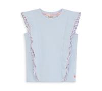 Scotch & Soda S&s Girls Denim Group Y/d Rib Ruffle Fashion Top Lt Blue/pas Taglia: S | Camicie Outlet | Unisex | Blu
