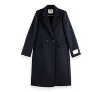 Scotch & Soda Single Breasted Herringbone Wool Blend Tailored Coat Black A Taglia: XL | Cappotti monopetto Outlet | Donna | Nero