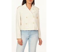 Scotch & Soda Terry And Twill Jacket White Cap Grey Taglia: M | Giacche corte Outlet | Donna | Bianco