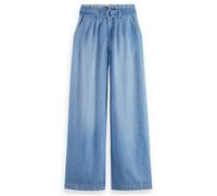 Scotch & Soda The Daze Paper Bag Wide Leg Pant - Sea Shells Sea Shells Taglia: L-32 | Pantaloni a zampa di elefante Outlet | Donna |