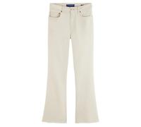 Scotch & Soda The Kick Cropped Flare In Organic Cotton -mirage Taglia: W30L32 | Pantaloni larghi Outlet | Donna |