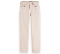 Scotch & Soda The Sky High Rise Straight Jeans - Garment Dyed Colours Seaf Taglia: W25L30 | Jeans straight fit Outlet | Donna |