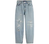 Scotch & Soda The Tide Balloon Fit Jeans - Story Repair Taglia: W30L32 | Jeans straight fit Outlet | Donna |