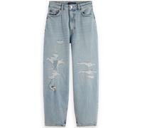 Scotch & Soda The Tide Balloon Fit Jeans - Story Repair Taglia: W32L32 | Jeans straight fit Outlet | Donna |