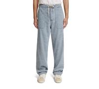 Scotch & Soda The Verve Workwear Pant Indigo Wave Jacquard Indigo Wave Jac Taglia: W31L32 | Outlet | Uomo | Blu