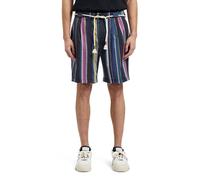 Scotch & Soda Twilt - Blanket-striped Cotton Black Multi Stripe Taglia: 31 | Outlet | Uomo | Nero