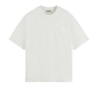 Scotch&Soda Uomo T-Shirt - Core 3 Croci Loose Fit Tasca T-Shirt, Rundhal