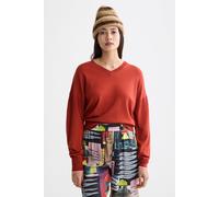 Scotch & Soda V-neck Relaxed Pullover Ketchup Taglia: M | Maglioni a maglia Outlet | Donna