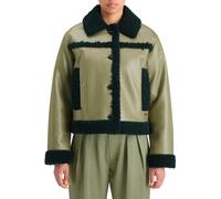 Scotch & Soda Vinyl Jacket Washed Sage Taglia: S | Giacche Outlet | Donna | Verde