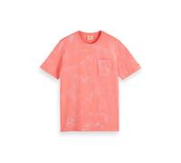 Scotch & Soda Washed Pocket T-shirt Coral Reef Taglia: L | T-shirt stampate Outlet | Uomo | Arancia