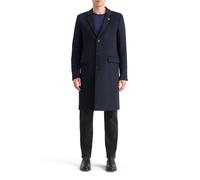 Scotch & Soda Wool Classic Overcoat Night Taglia: L | Cappotti monopetto Outlet | Uomo | Nero