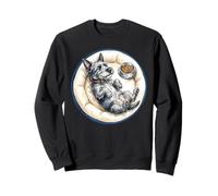 Scotch Terrier - Cane Che Dorme con Cuccia e Fodera Durante Il Sonno Felpa