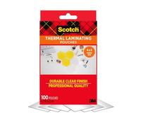 Scotch Thermal Laminating Pouches, 4.3 Inches x 6.3 Inches, 100 Pouches (TP5900-100)