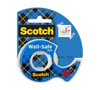 Scotch Wall-Safe Tape, 19 mm x 16,5 m, 1 rotolo di nastro adesivo a mano