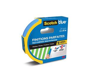 ScotchBlue 2093ELDABE24 - Nastro coprente per imbianchini, lunghezza x larghezza 24 mm, lunghezza 41 m, 24 mm, colore: Blu