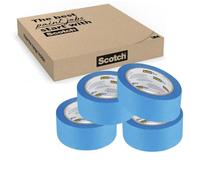 ScotchBlue Nastro di Mascheratura Multisuperficie, 4 Rotoli (48 mm x 41 m), Nastro Adesivo Multiuso Scotch per Pittura e Decorazione, per Interni ed Esterni, Alta Aderenza, PEFC 100%