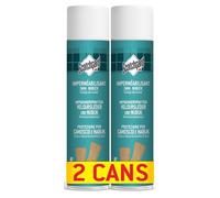 Scotchgard Protezione per Pelle, Camoscio e Nabuk, 2x400 ml - Spray idrorepellente, Riduce le Macchie di Sale, Per Stivali, Scarpe, Cappotti, Guanti e Altro Ancora