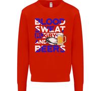 Scotland Blood Sweat & Beers Rugby Scozzese Uomo Sweatshirt Jumper