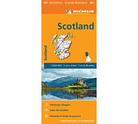 SCOTLAND 11501 CARTE ' REGIONAL ' MICHELIN KAART: Wegenkaart Schaal 1 : 400.000
