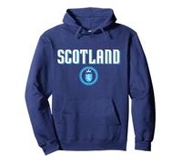 Scotland Crest Gifts: Scottish Rampant Lion Felpa con Cappuccio