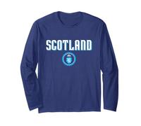 Scotland Crest Gifts: Scottish Rampant Lion Maglia a Manica