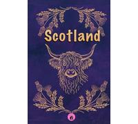 Scotland Dotted Notebook: Highland Cow and Thistle Line Art Journal for Everyday Use| Planning, Journaling, Notes & Creative Writing| 200 pages|6x9 inches