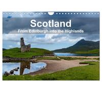 Scotland - From Edinburgh into the Highlands (Wall Calendar 2027 DIN A4 landscap