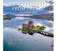 Scotland From The Air 2027 Calendario Wall Planner Organizer Eilean Donan Castle