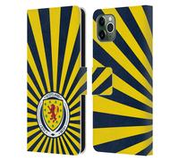 SCOTLAND NATIONAL FOOTBALL TEAM LOGO 2 CUSTODIA COVER A PORTAFOGLIO APPLE iPHONE