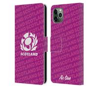SCOTLAND RUGBY GRAFICA CUSTODIA COVER A PORTAFOGLIO PER APPLE iPHONE TELEFONI