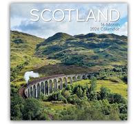 Scotland - Schottland 2026 - 16-Monatskalender: Original Gifted Stationery-Kalender [Kalender]