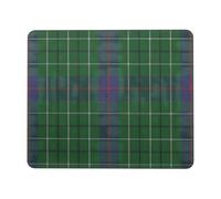 Scots Style Clan Plaid Pattern Tappetino Mouse Soffice Mousepad Bordo Cucito Tappetini Mouse per Laptop Lavoro Computer 25X30Cm