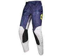 Scott 350 Dirt Evo Pantaloni Motocross, grigio-blu, taglia 32