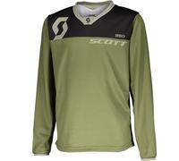 Scott 350 Dirt Maglia Per bambini Motocross, oliva, Taglia S