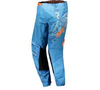 Scott 350 Race Bambini Motocross pantaloni 2018, blu-arancione, taglia 26
