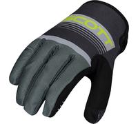 Scott 350 Race Guanti Motocross, grigio/giallo, Taglia 2XL