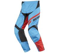 Scott 350 Track Pantaloni motocross 2016, blu/arancione, Taglia 28
