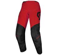 Scott 350 Track Regular Pantaloni Motocross, nero/rosso, Taglia 32