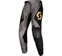 Scott 450 Podium Pantaloni Motocross, nero/oro, Taglia 28